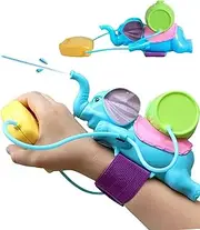 Water Soaker for Children | Elephant-Shaped Children Wrist Squirter Water Toy,Boys Girls Interactive Pool Game Bathing Playing Fun for Son, Daughter, Classmates