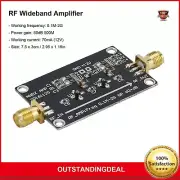 RF Wideband Amplifier LNA 0.1M-2G Gain 60DB Two-Stage Amplification os67
