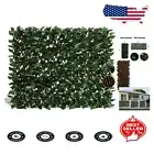 Versatile Expandable Faux Ivy Fencing - Easy Installation for Balcony Privacy