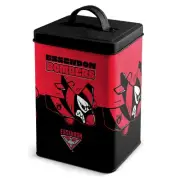 Essendon Bombers AFL Cookie Storage Tin with Full Colour Logo Design