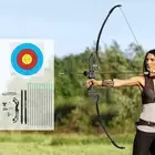 55lbs Bow Arrow Set Recurve Takedown Archery Hunting Beginner Green Outdoo 55-GN