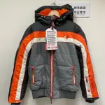 跩狗嚴選 極度乾燥 SUPERDRY PUFFER 防風 保暖 防水 外套 雪衣 滑雪 灰橘 風衣 科技鋪棉