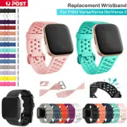 For Fitbit Versa 2 1 Lite Replacement Band Sport Silicone Watch Strap Wristband#