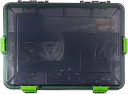 Bass Fishing Kit | Trout Fish Tackle Kit | With Storage Box, Reflective Coating, Waterproof Fishing Gear Accessories For River Ice Surf Pier