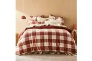 Home Beautiful Finley Quilt Cover Set - Queen