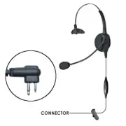 Klein Voyager Over The Head VOX Headset for Motorola 2-Pin Two Way Radios