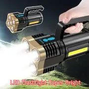 Rechargeable Super Bright Led Flashlight Torch Usb Lamp Handheld Spotlight