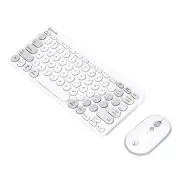 Bonelk KM-383 Wireless Keyboard and Mouse Combo (Grey)