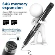 Portable Pocket Pen Spy Camera Hidden Mini Body Cam Audio Video Recorder DVR DV