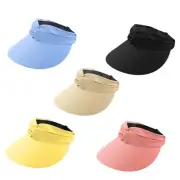 for Sun Hat Big Brim Summer All-match Empty Top Hat Sunshade for Birthday
