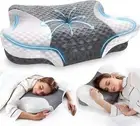 Cervical Neck Pillows with Memory Foam - Neck Pillows for Pain Relief Contour