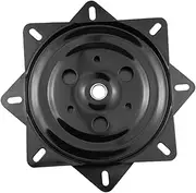 Kisangel Furniture Swivel Plate Metal Base for Bar Stools Office Chairs and Display Racks Easy to Install Swivel Mechanism for Smooth Rotation Thick