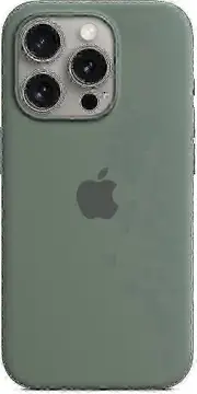 For Apple Iphone 15 Pro Silicone Case With Magsafe Cypress