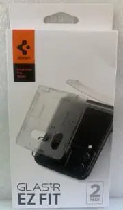 Galaxy Flip 4 Screen Protector | Spigen [EZ FIT] Glass + Hinge Film | 2 Pack