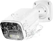 4K Poe Camera with 2-Way Audio 48V POE/DC 12V 4MP/5MP/8MP Super HD Color Night Vision Bullet Video Surveillance for 10CH POE(5mp poe IP Camera)