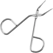 Professional Scissor Handle Eyebrow Tweezer Slant Tip Tweezer Flat Tip Tweezers