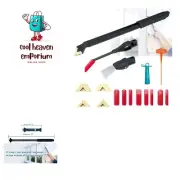 Versatile Silicone and Caulking Tool Set with Extended and Storage Boxes