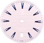 [ZJHNLUD] 33.5mm Luminous Watch Dial Suitable for NH35 Movement 6 O'clock Calendar Window Watch Display Accessories