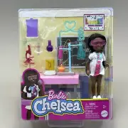 Barbie Chelsea Doll Scientist Playset with Accessories Ages 3+ Brand New