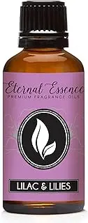 Eternal Essence Oils Lilac & Lilies 30ml Premium Fragrance Oil - for Candle, Soap Making, Aromatherapy, Diffusers, Home Care, & Humidifiers