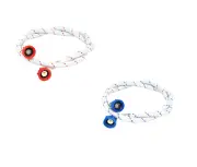 GENUINE ELECTROLUX WASHING MACHINE HOT/COLD WATER INLET HOSE X2 SET 22S823E*01