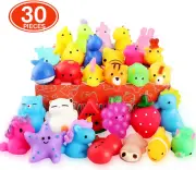 30Pcs Squishies Squishy Toys Mochi Squishy Toy for Kids Party Favors Mini Kawa