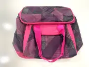 Ulta Pink Geometric Insulated Beach Cooler Bag Tote NWT