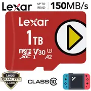 Lexar Micro SD Card Nintendo PLAY micro SDXC UHS-I Class 10 U1/U3 V30 150MB/s