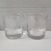 Jeffersons Collectible Whiskey Glasses 8 Oz Lot Of Two Glasses