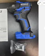 Kobalt 24V Max XTR Brushless 1/4'' Impact Driver KXID 124B-03 (Tool Only)