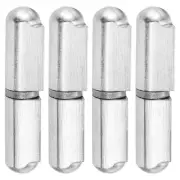4 Pack 1-1/2" Long 25/64" Diameter - Weldable Detachable Round Body Weld Hinges