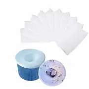 30pcs Swimming Pool Filter Skimmer Socks for Inground & Above Ground Pool Fine Mesh Leaves Pollen Catcher Debris Pre-Filter Scum Sock