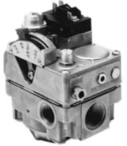 Robertshaw, #730-402, Double Gas Valve with Side Taps, New