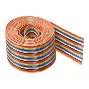 1Pack 34P IDC Wire Flat Ribbon Cable 9.8 Ft 1.27mm Pitch Jumper Wires