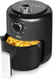 Small Air Fryer 2.1 QT, Mini Airfryer Adjustable Time&Temp Control, Ideal for 1-