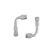 2 Tyre Extension Adaptor Motorcycle Car Tire Stem Extender 90 Degree Angle X1C2