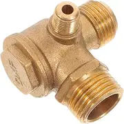 Air Compressor Copper Non Return Check Valve Prevents Gas Reversal Industrial Pneumatic Fittings for Steady Airflow and Consistent Pressure Compressor Spare Parts for Systems