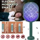 Bug Zapper Racket Fly Swatter Mosquito Bat Wasp Electric Insect Pest Killer USB