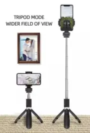 Tripod | Selfie Stick with Bluetooth remote | Extendable for Photography & Video