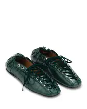 Ganni Women's Lace Up Loafers