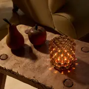 Glass Bead Tealight Holder