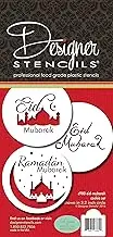 Eid Mubarak Cookie Stencil Set by Designer Stencils