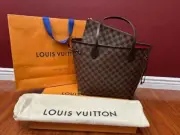 Brand New Louis Vuitton Neverfull MM Tote Brown Canvas