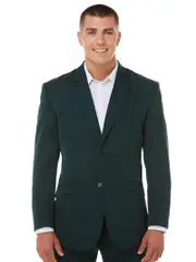 Ambassador 2 Button Emerald Green Jacket