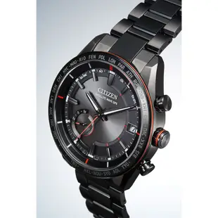CITIZEN星辰 王健民廣告款 ＧＰＳ衛星自動對時腕錶 CC3085-51E / 43mm