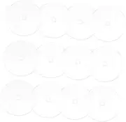 JEWEDECO 100pcs Hypoallergenic Earring Backs Self Adhesive Eva Foam Disc Pads for Comfortable Support for Studs Hoops and Fish Hook Earrings for Daily Wear and Special Occasions