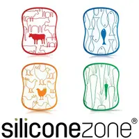 在飛比找momo購物網優惠-【Siliconezone】施理康四入調理砧板(4人裝組)