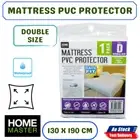 Mattress Protector Double Bed PVC Fitted with Elastic