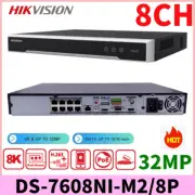 Hikvision DS-7608NI-M2/8P 32MP 8K 4K 8CH NVR Network Video Recorder M series