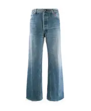 RE/DONE Wide-Leg Cropped Jeans 24,25,29 Blue